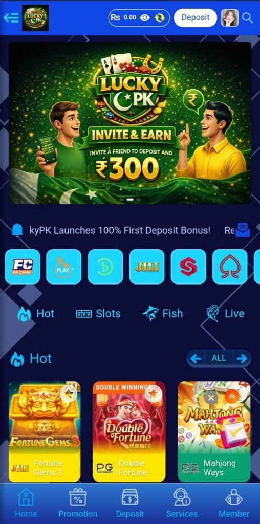 Luckypk Game APK